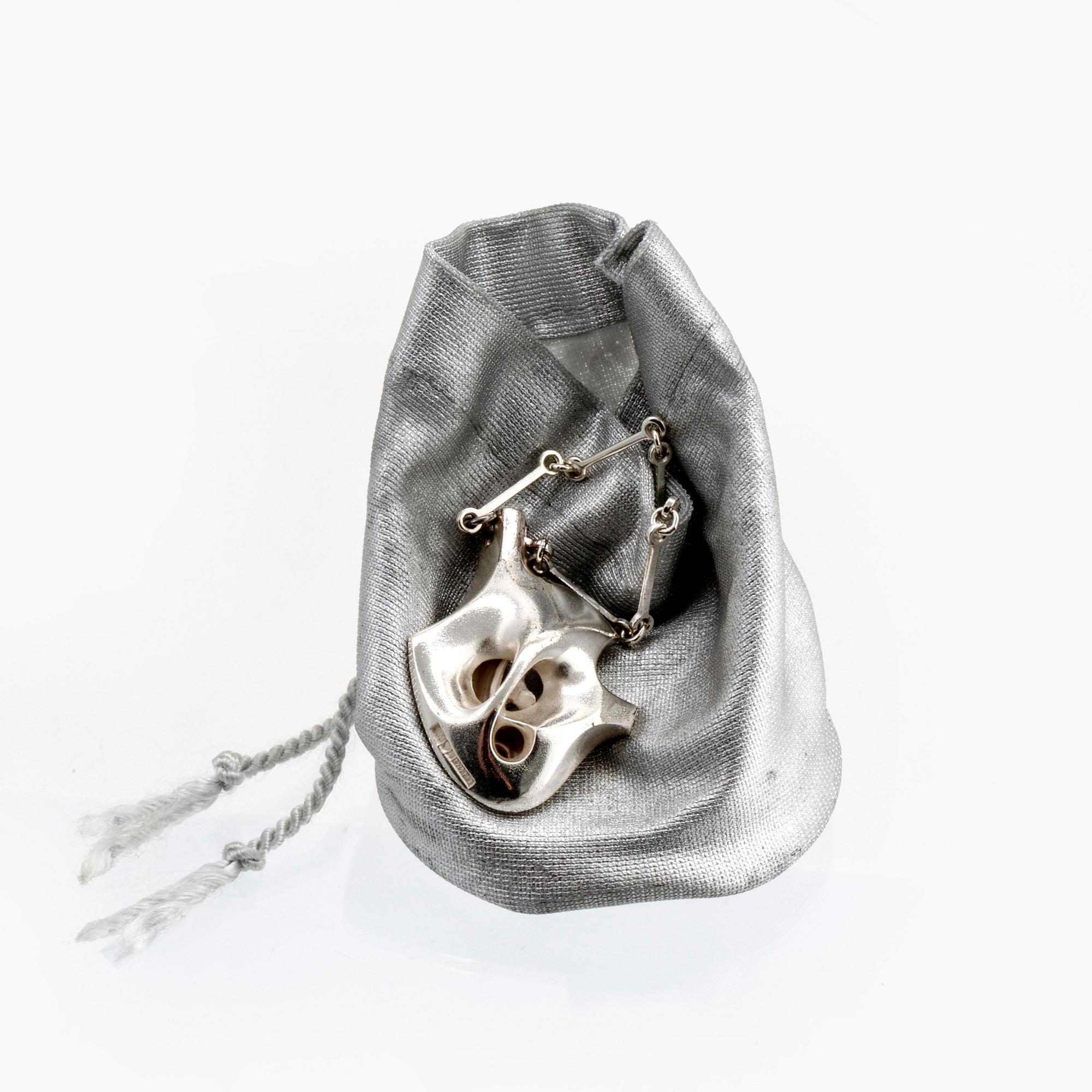 Björn Weckström, "Augria", a sterling silver necklace, Lapponia 1977.