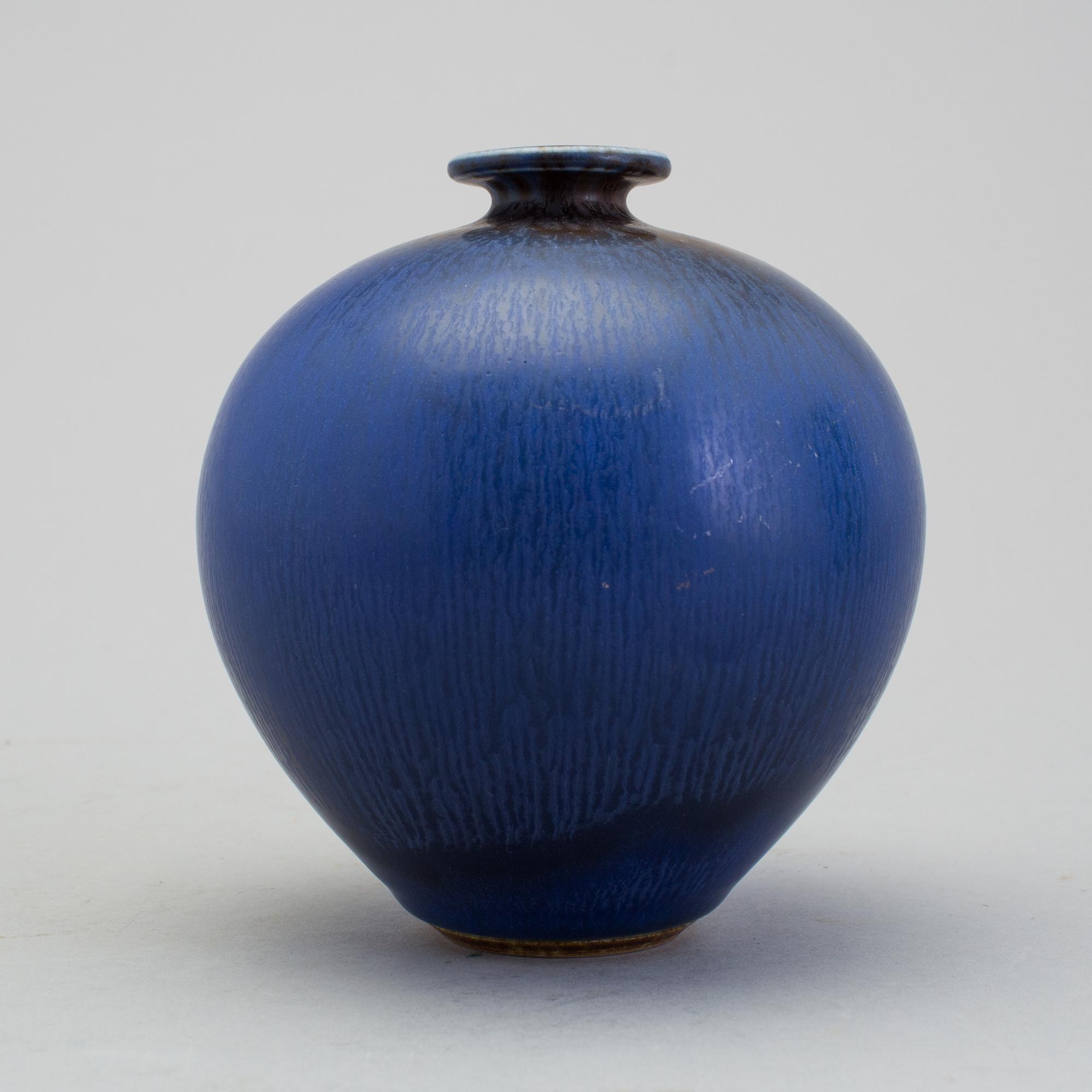 BERNDT FRIBERG, vas av stengods, Gustavsberg 1968.