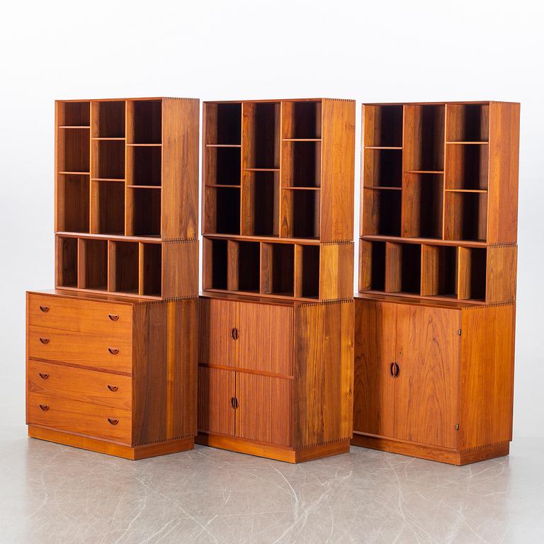 PETER HVIDT & ORLA MØLGAARD-NIELSEN, shelving, Søborg furniture, Denmark, 1960's.