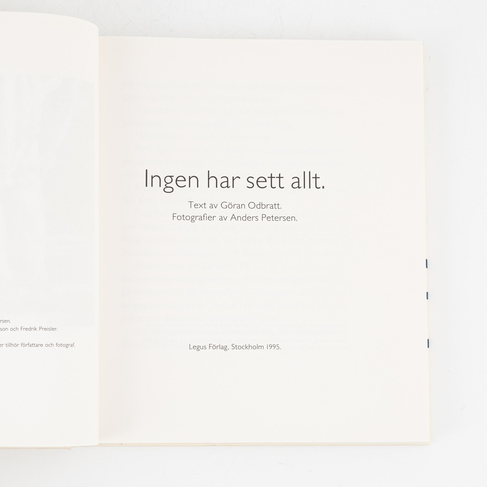 Anders Petersen et al., 7 photobooks.