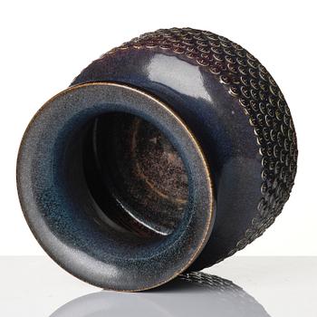 Stig Lindberg, vas, stengods, Gustavsbergs Studio 1970.