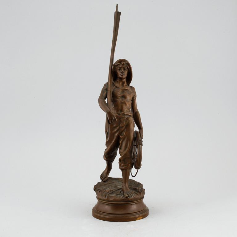 ANTOINE BOFILL, a bronze sculpture, signed.