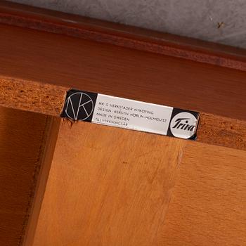 Kerstin Hörlin-Holmquist, serveringsvagn, ur Triva-serien för Nordiska Kompaniets Verkstäder i Nyköping, 1960-tal.