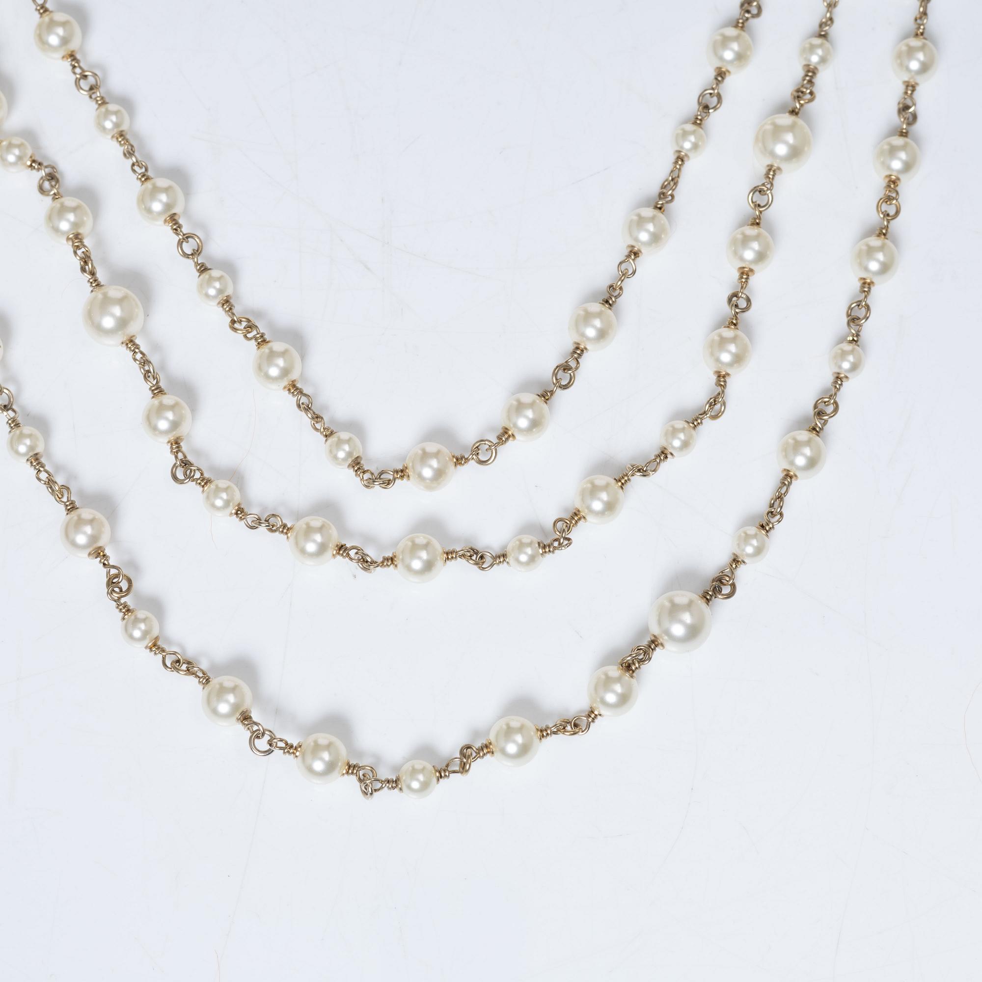 Chanel, necklace, "The Letters Necklace".