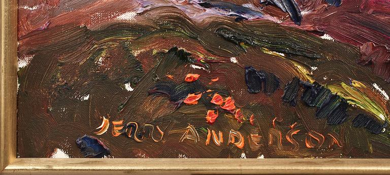 JERRY ANDERSSON, olja på duk, sign.