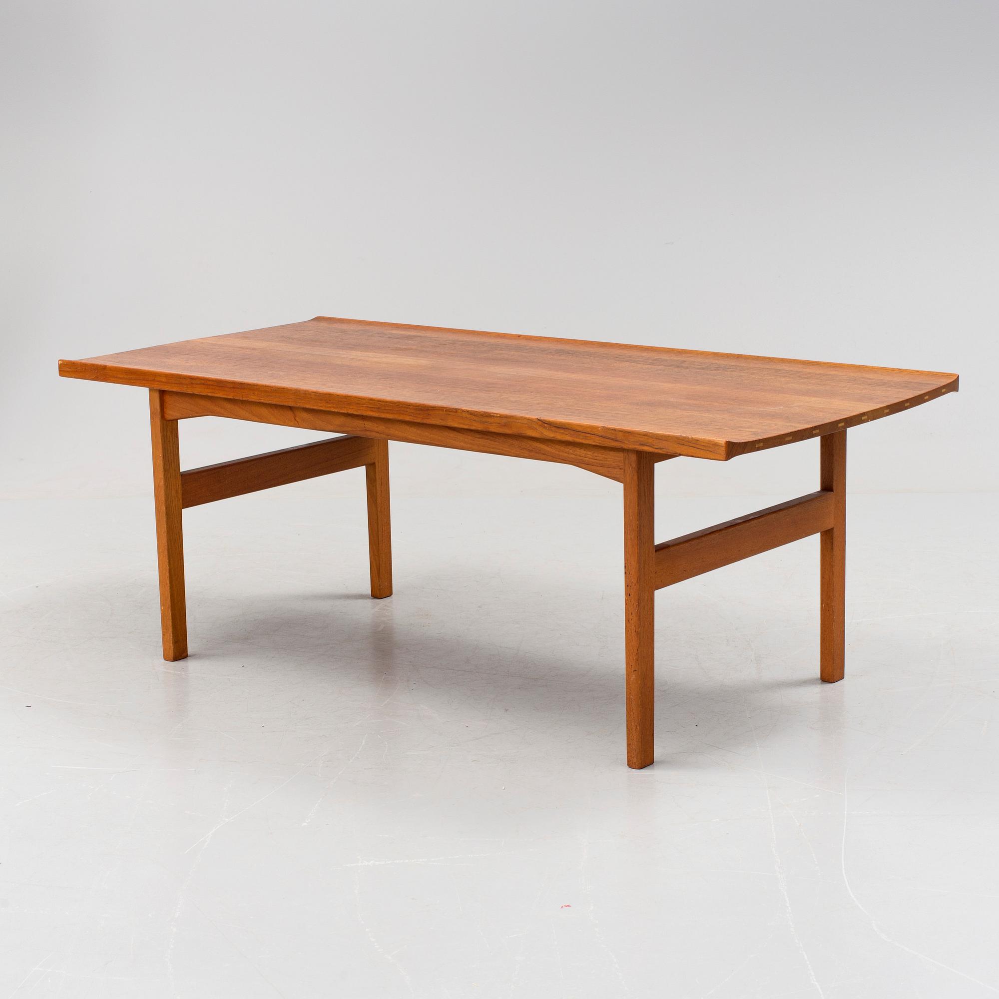A teak sofa table by Tove and Edvard Kindt-Larsen for Seffle möbelfabrik 1950/60s.