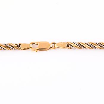 A 14K gold necklace, Kellomiehet Oy, Helsinki, Finland.