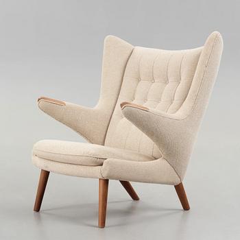 Hans J. Wegner, fåtölj, "Bamse/Papa bear", AP-Stolen, Danmark, 1960-tal.