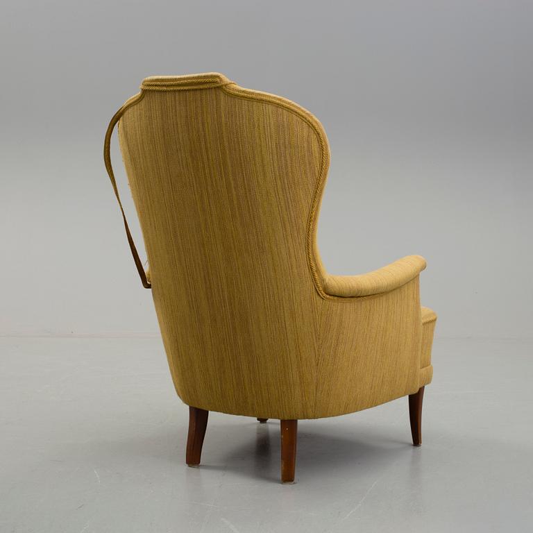 FÅTÖLJ, "Farmor", Carl Malmsten, 1900-talets andra hälft.