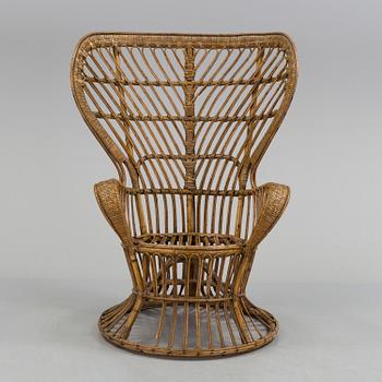 GIO PONTI, fåtölj, Bonacina, Italien, 1950-tal.
