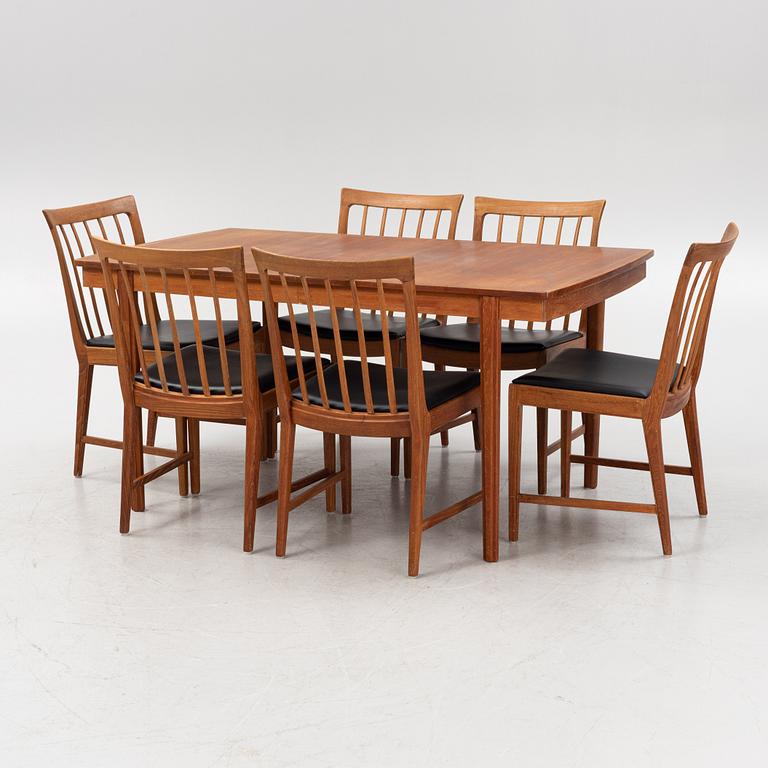 Bertil Fridhagen, matgrupp, 7 delar, Bodafors, 1900-talets senare hälft.