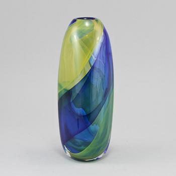 VAS, glas, Anna Ehrner, Kosta Boda, signerad, 1900-talets andra hälft.