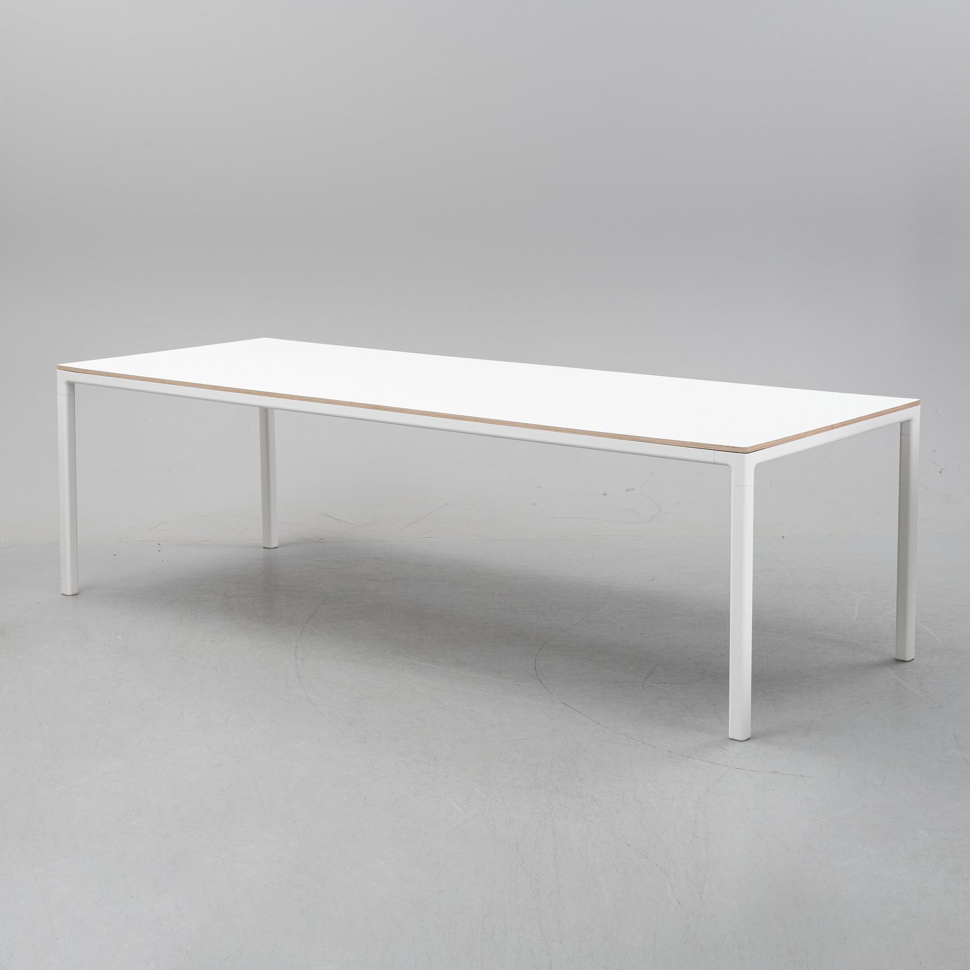 A contemporary 'T12' dining table from Hay.