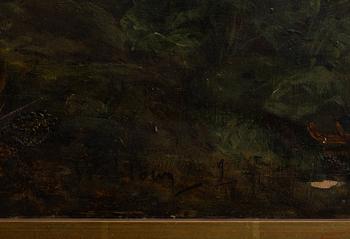 Alfred Wahlberg, Twilight Landscape.