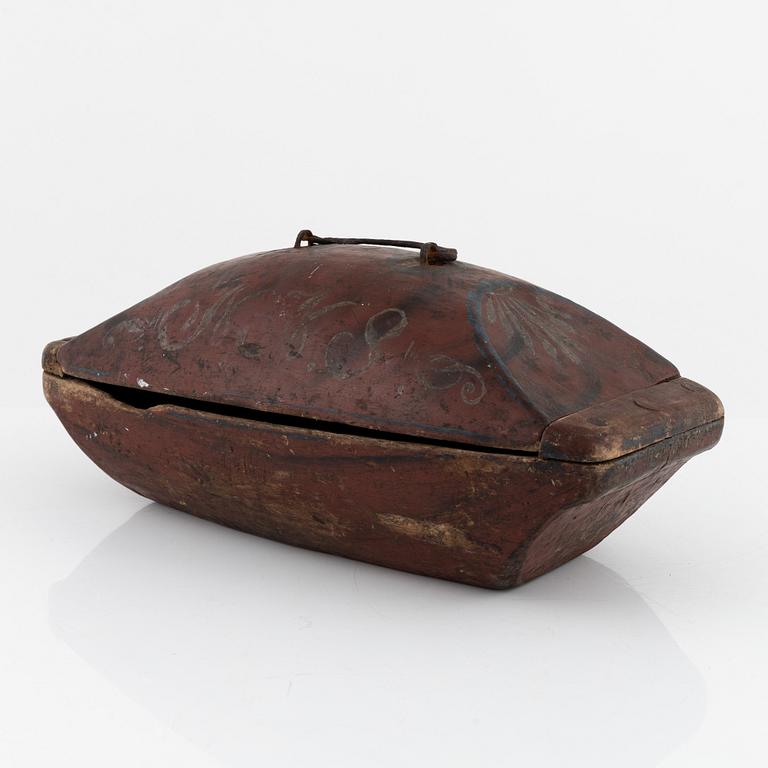 A Swedish provincial box, 18th/19th Century.