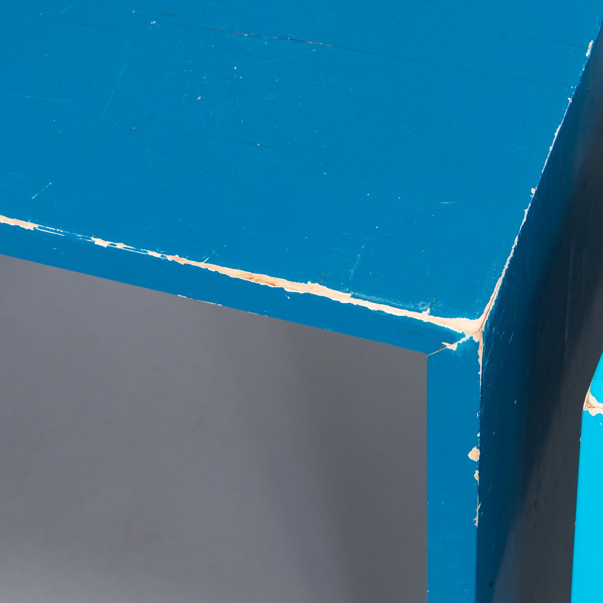 Antti Nurmesniemi, a 1980s 'Magic square' side table.