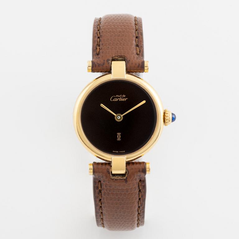 must de Cartier, VLC, wristwatch, 24 mm,