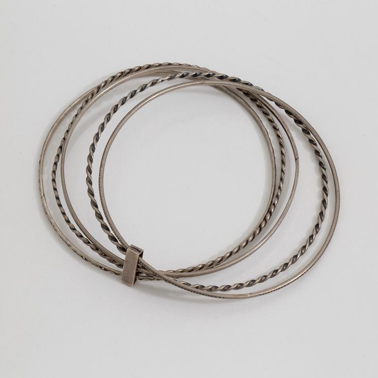 A bracelet by Arvo Saarela, Enköping, 1958.