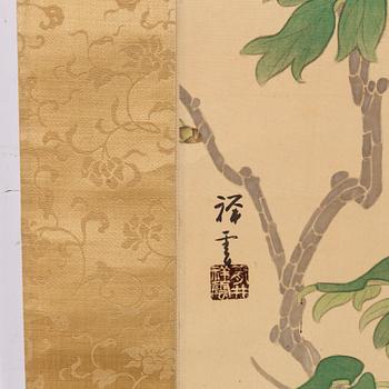 A scroll painting by anonymous artist, 20th Century.