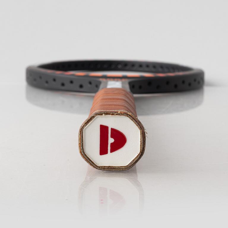 Tennisracket, Donnay. Signerad Björn Borg, speciellt framtaget Donnay Borg Pro, 395 g.