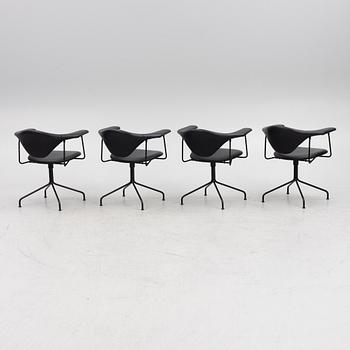 GamFratesi, four 'Masculo' chairs, Gubi, Danmark.