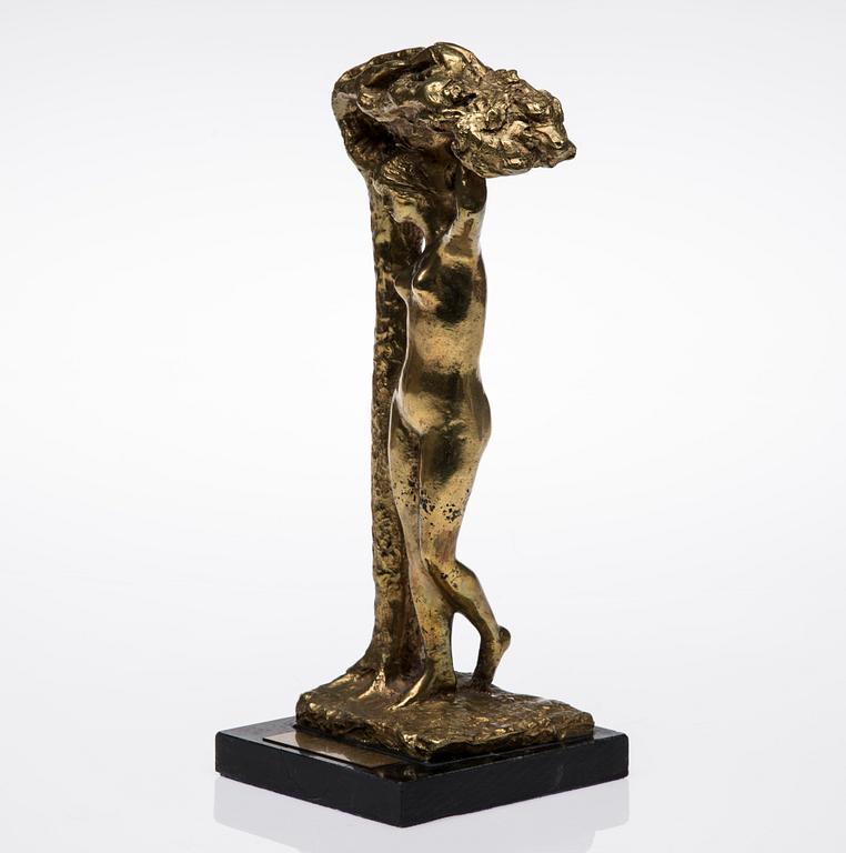 MATTI HAUPT, skulptur, brons, signerad.