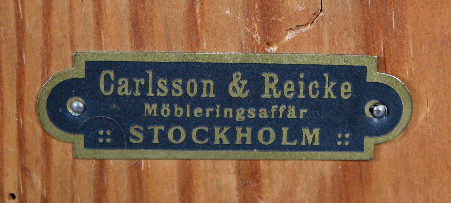 SALONGSMÖBEL, 8 delar, jugend, 1900-talets första hälft.