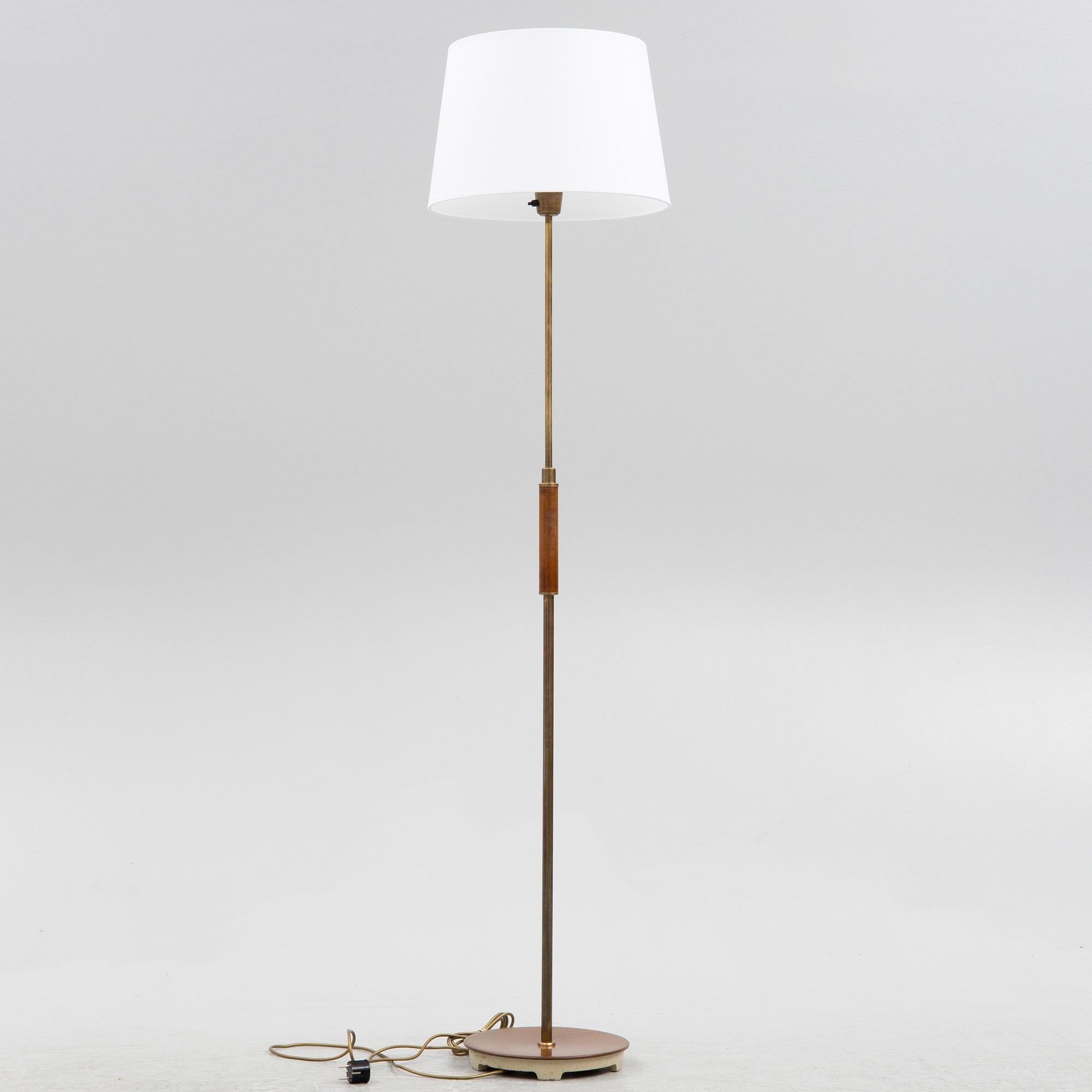 Bertil Brisborg, a model "531-101" floor lamp, The "Triva"-series, Nordiska Kompaniet, Sweden, 1940's/5.