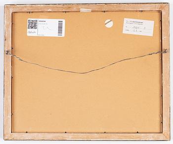 Greta Gerell, oil on paper-panel, signed Gerell and dated -65.