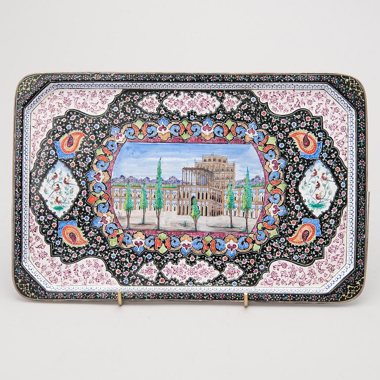 KAHVIKALUSTO, 7 OSAA, Persia, noin 1900.