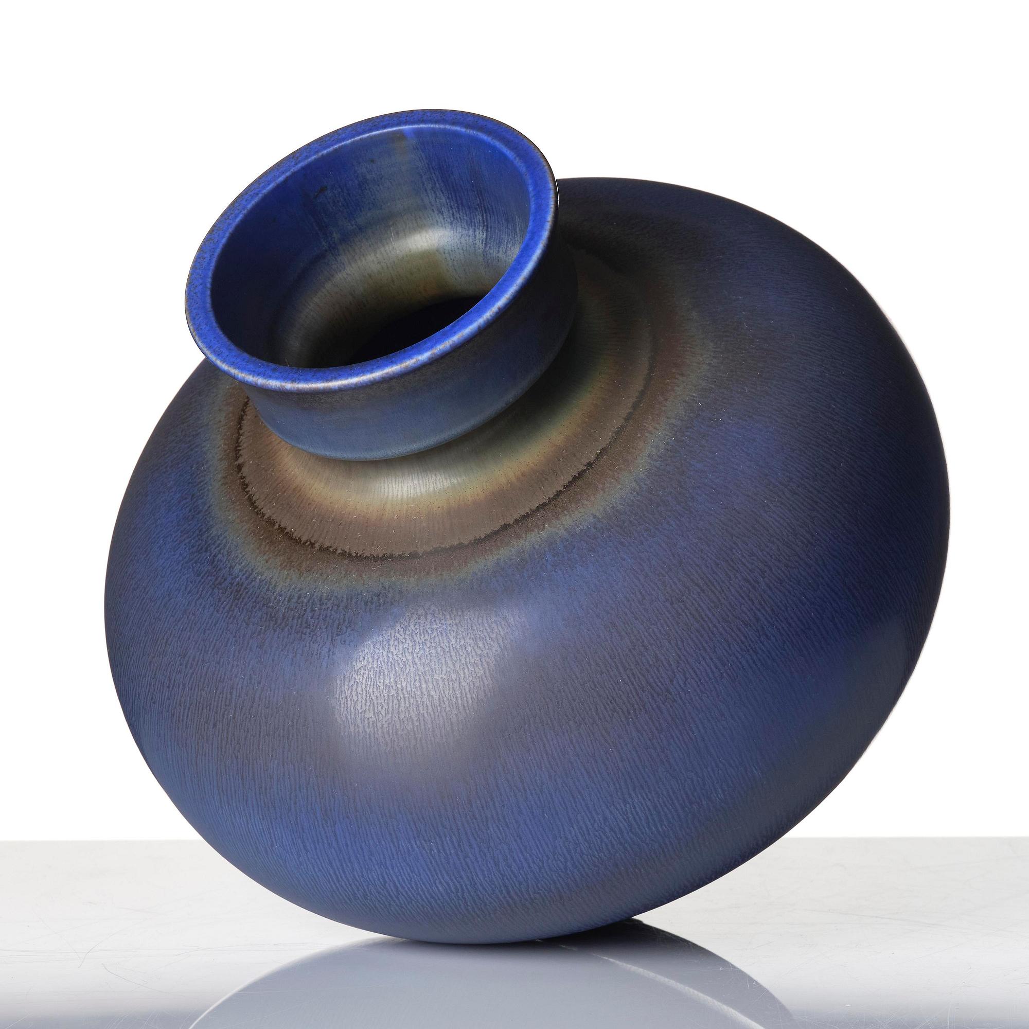 Berndt Friberg, a stoneware vase, Gustavsberg Studio 1962.