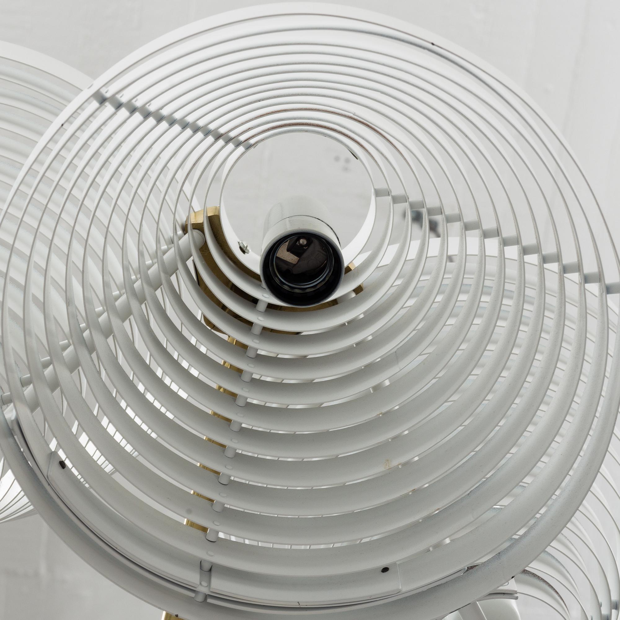 ALVAR AALTO, a model A 809 standard light from Valaisinpaja OY, Finland.