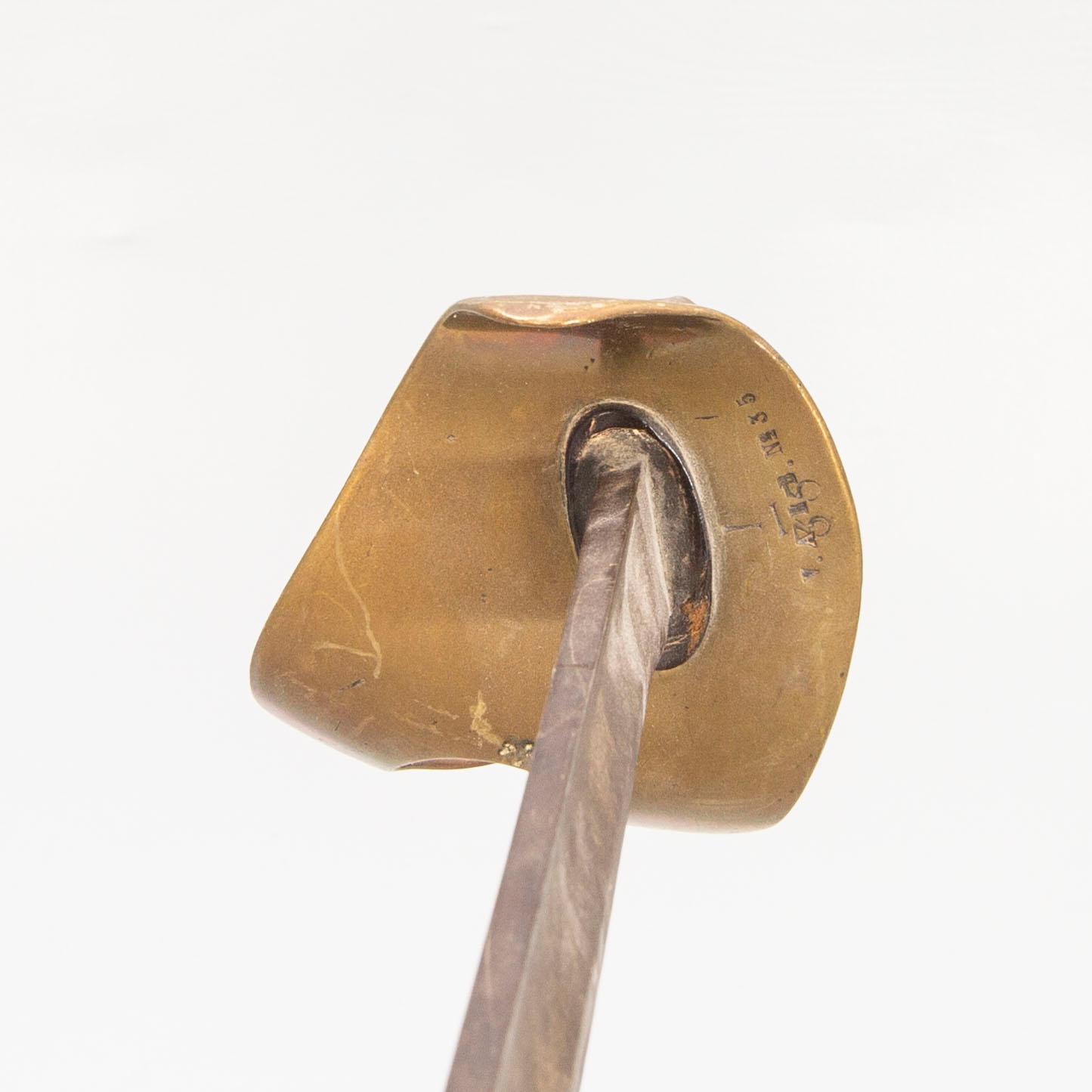 A pair of Swedish cavalry swords 1854 pattern.