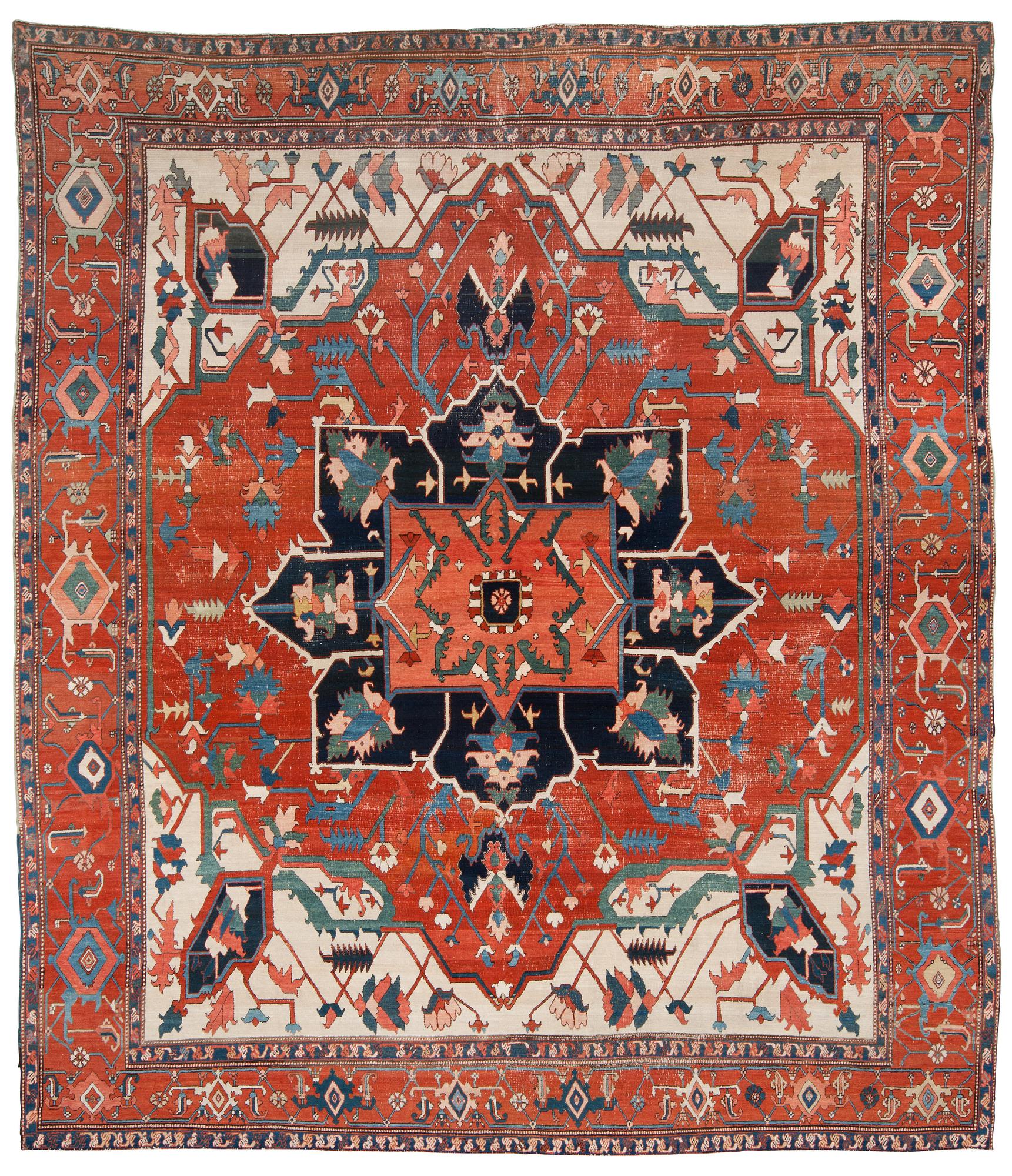 ANTIQUE HERIZ. 441,5 x 354 cm.