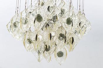 A Ceiling light, Italy, second half of the 20th century.