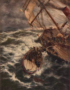 838. Thomas Rose Miles, Rescue at sea.