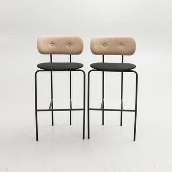OeO Design Studio, bar stools, a pair, "Coco", Gubi, Denmark.