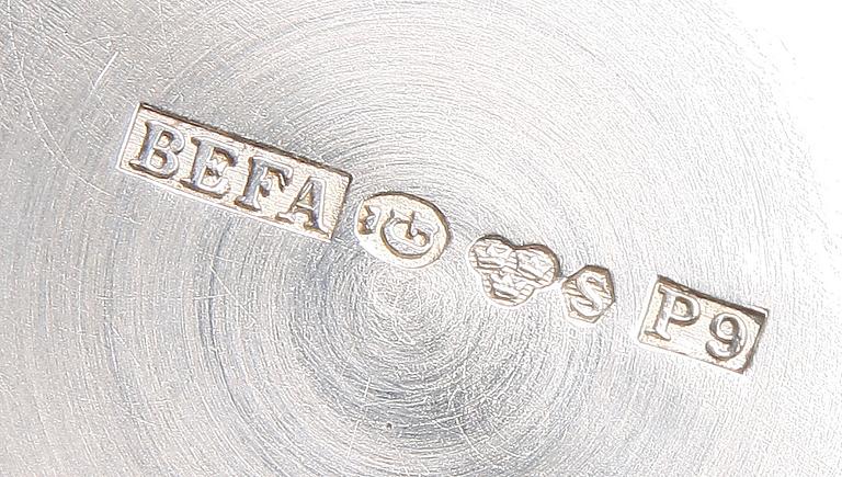 PARTI SILVER, 19 delar, Sverige, 1900-tal. Vikt ca 680 gram.