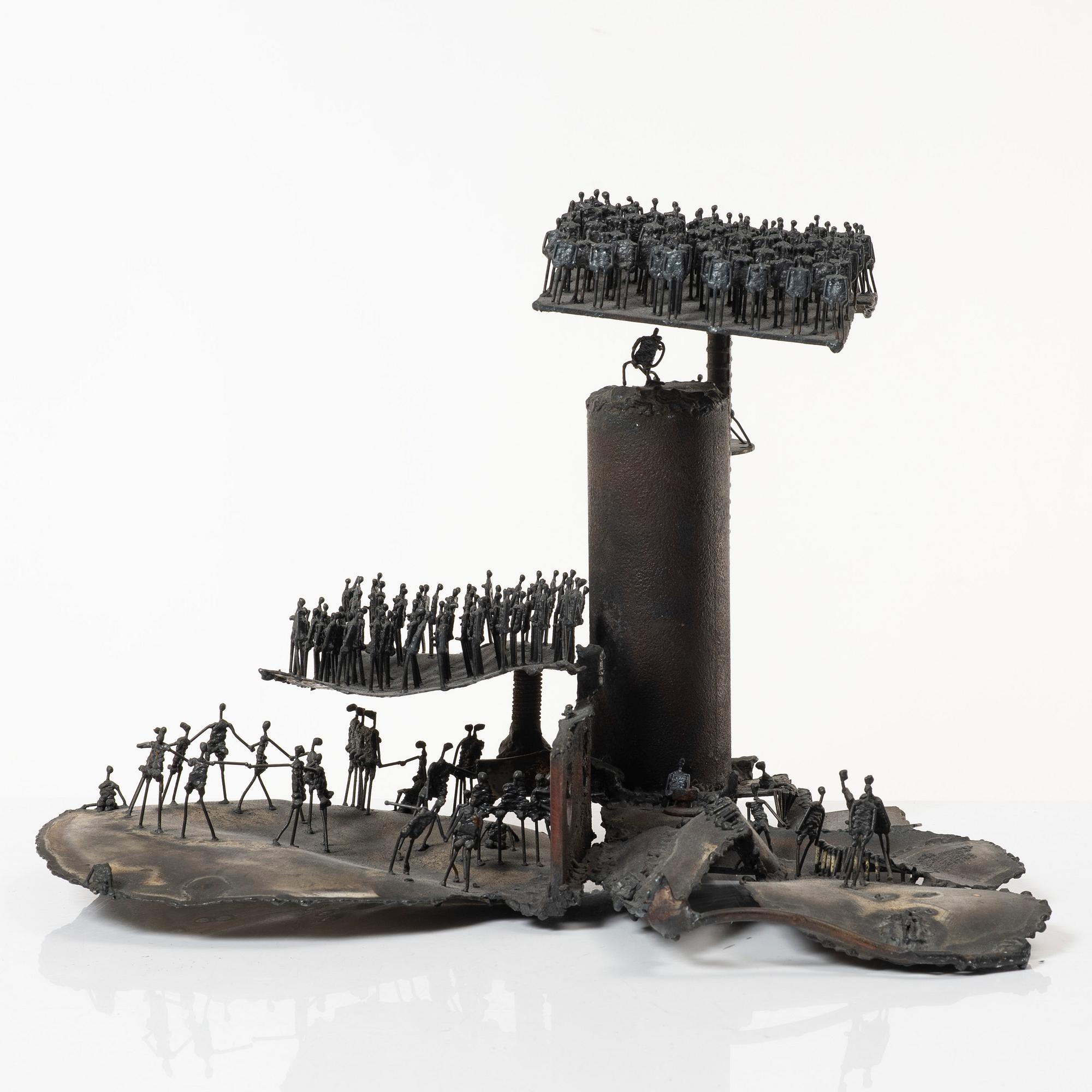 Agnese Udinotti, 'Steel inner city'.