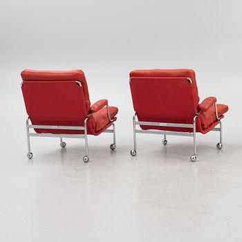 Bruno Mathsson, fåtöljer, ett par, "Karin", Dux.