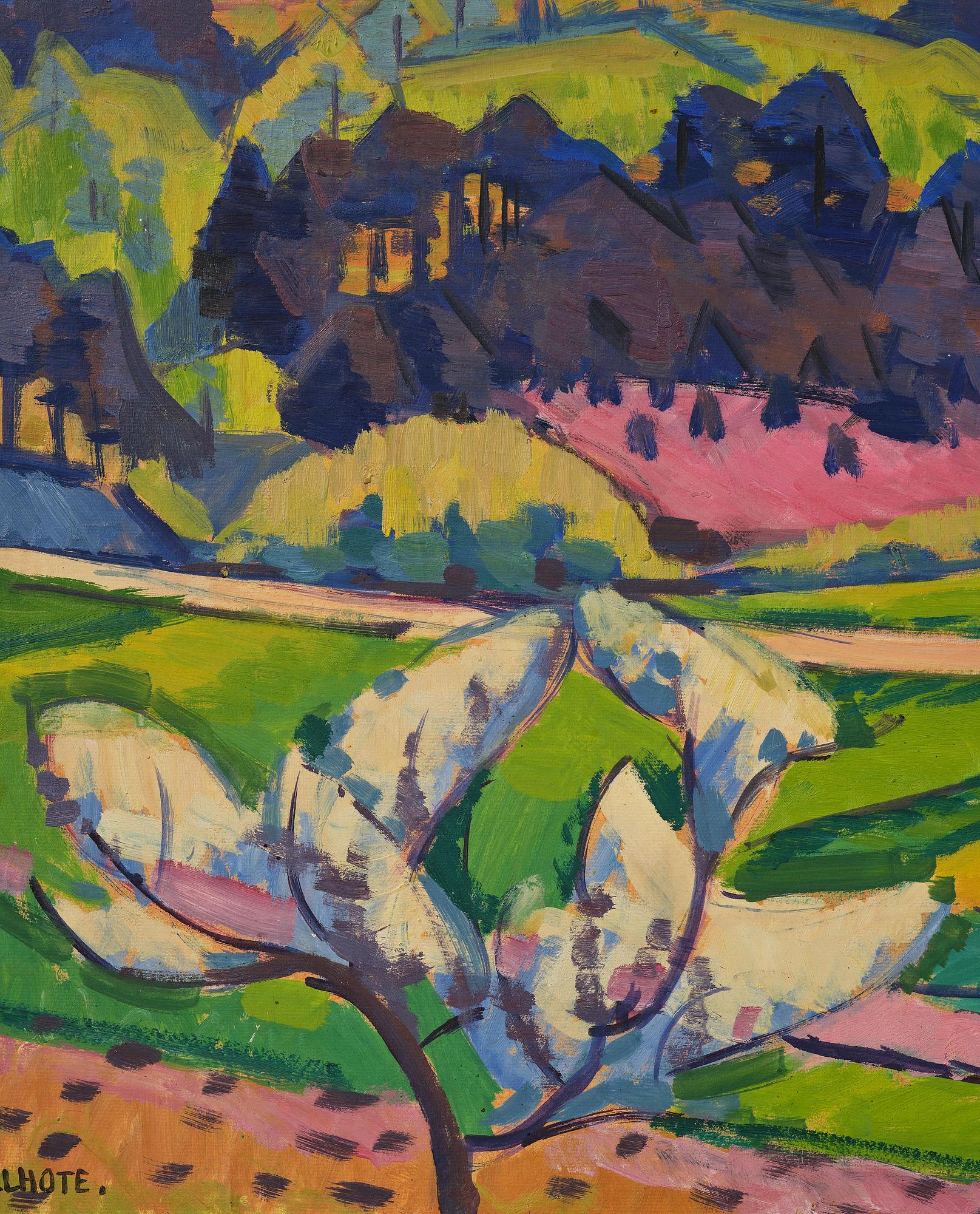 André Lhote, Paysage champêtre.