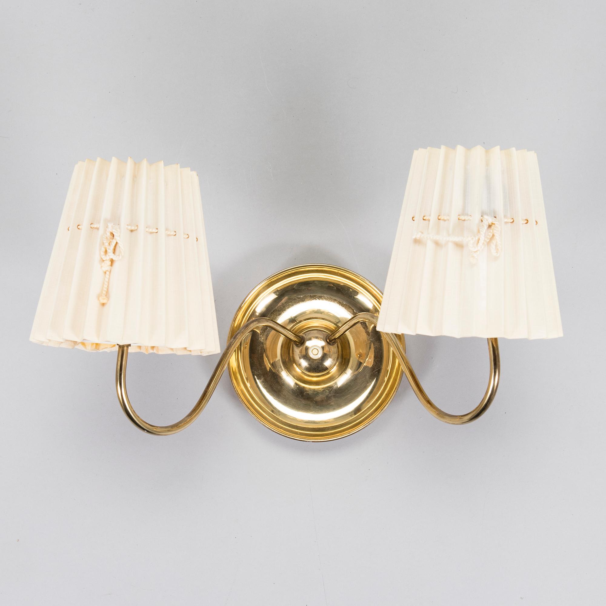 Josef Frank, vägglampa, modell 2565, Firma Svenskt Tenn.