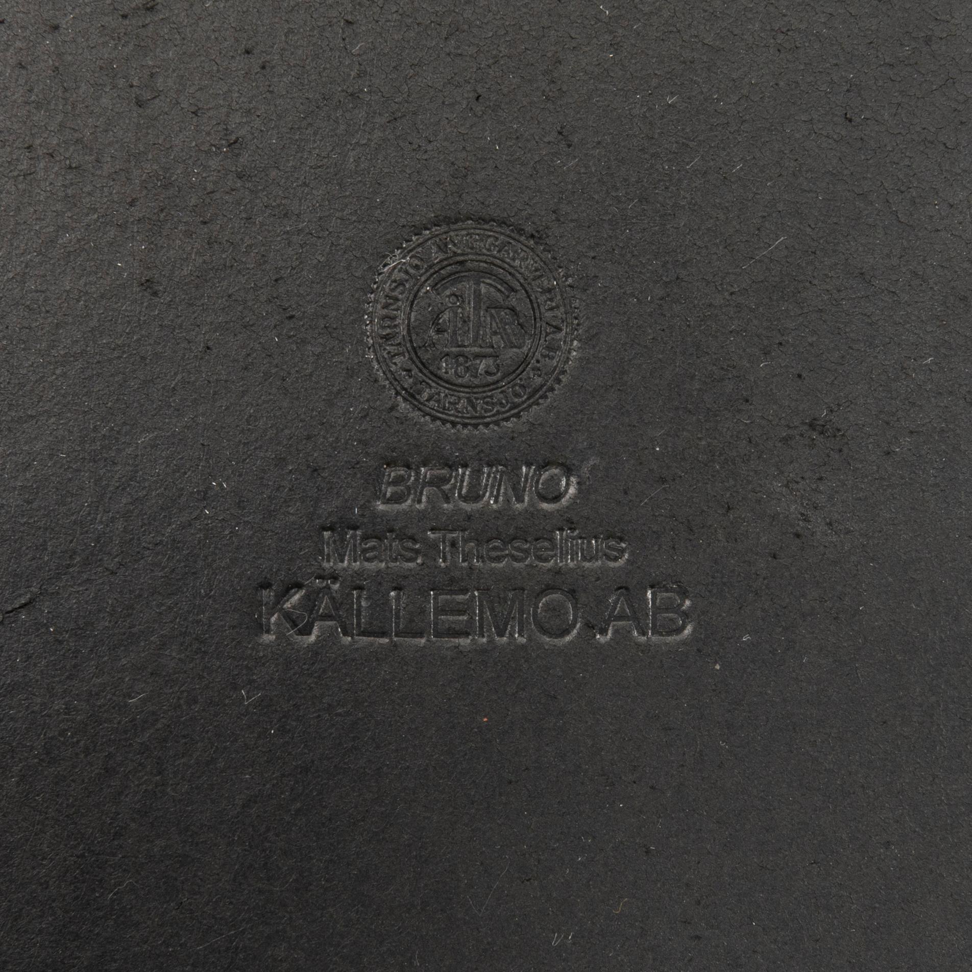 Mats Theselius, armchair "Bruno" for Källemo, late 20th century.