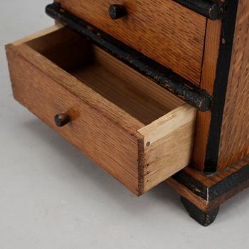 MINIATYRBYRÅ, 1800/1900-tal.
