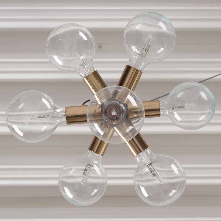 Robert & Trix Haussmann, a ceiling lamp, Swiss Lamps international, Switzerland, 1970s.