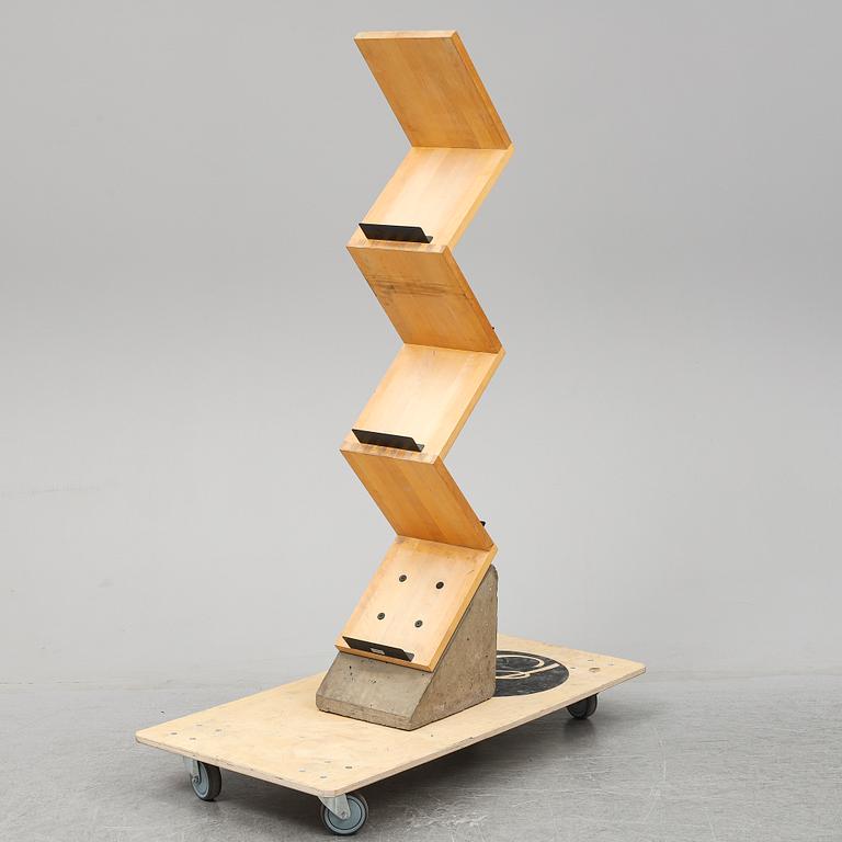 JONAS BOHLIN, hylla, "Zink", Källemo, formgiven 1984.