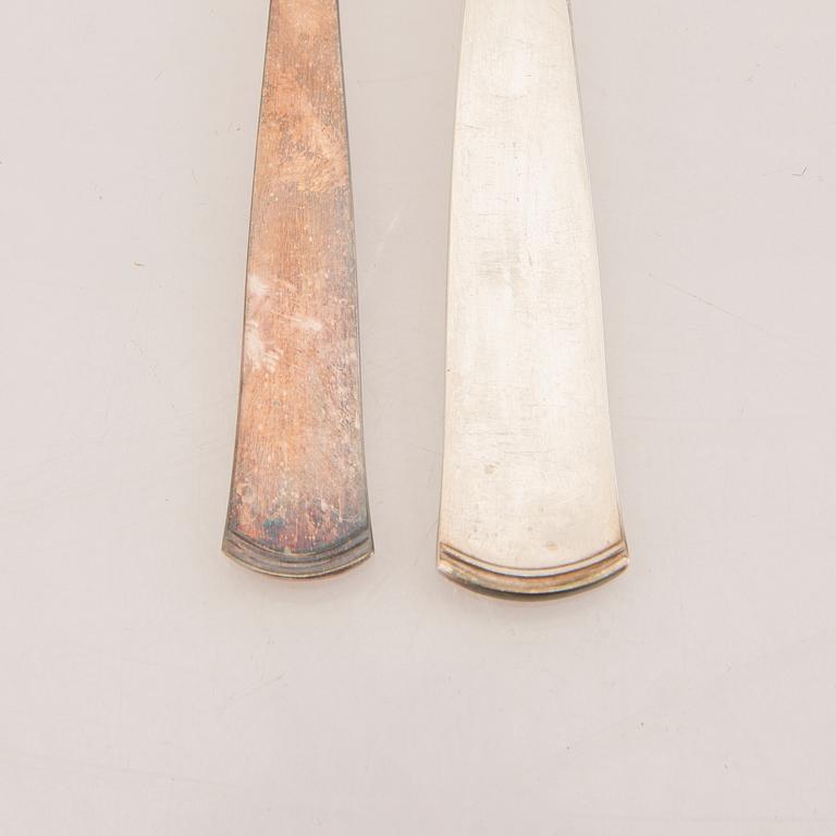 Jacob Ängman, bestick Rosenholm 60 dlr silver GAB Stockholm 1950/60-tal.