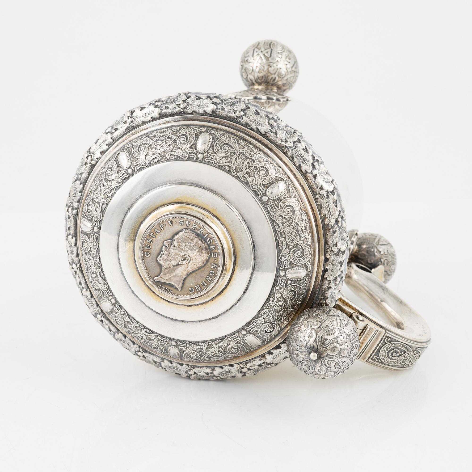 GAB, stop, silver, Stockholm 1943.