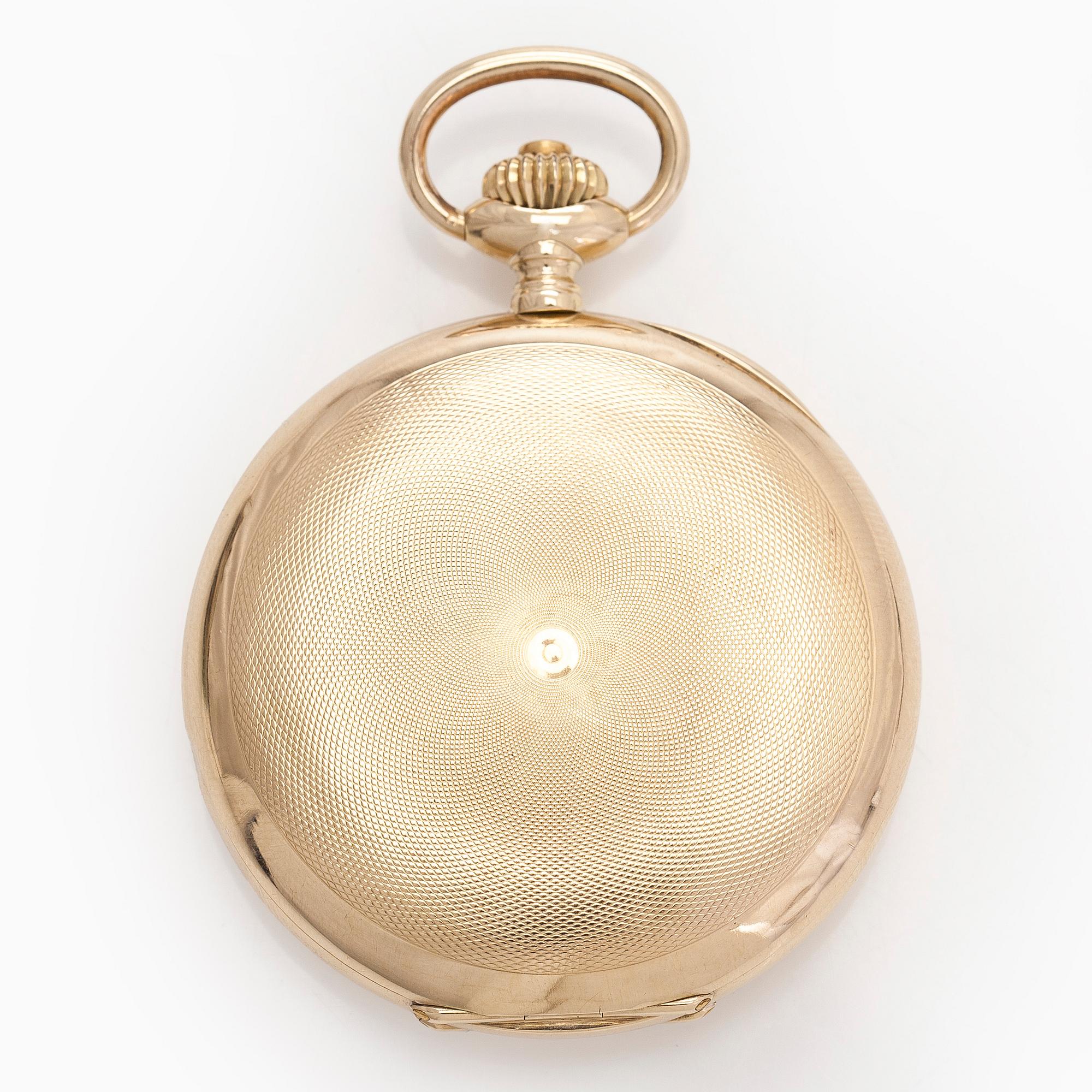 Eterna, pocket watch, hunter, 52 mm.