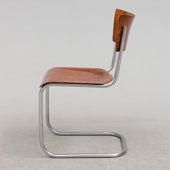 JINDRICH HALABALA, skrivbord samt MART STAM, stol, 1930-tal.